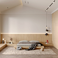 Japanese-style bedroom 3d model