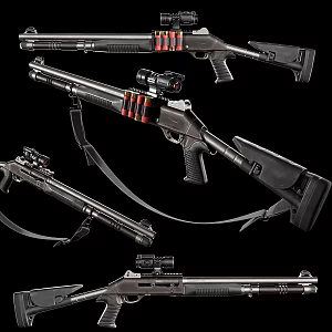 Modern Shotgun 3d model