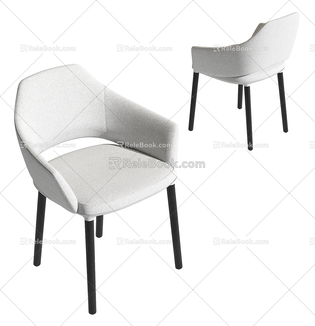 Modern Dining Chair 3d model