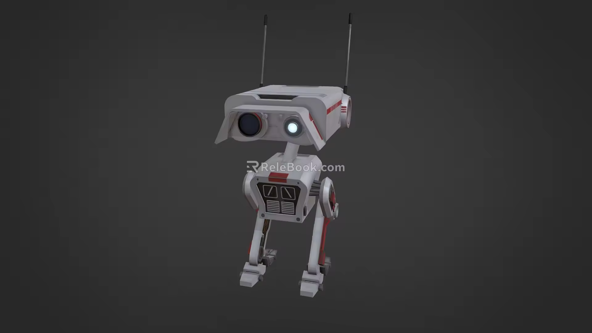 Robot AI Intelligent Robot Artificial Intelligent Robot Future High-tech Low Face Number Low Model Simple Model Game Movie Level Super Realism 3d model