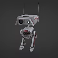 Robot AI Intelligent Robot Artificial Intelligent Robot Future High-tech Low Face Number Low Model Simple Model Game Movie Level Super Realism 3d model