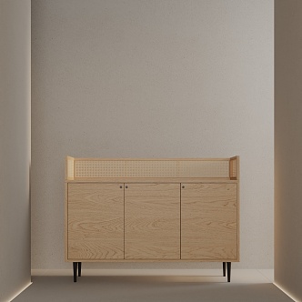 Modern Entrance Cabinet 3d model
