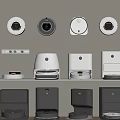 sweeping robot 3d model