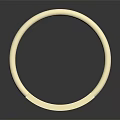 Elegant Minimalist Gold Bracelet With Square Engraved Plate And Smooth Circular Band
