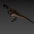 Realistic Tyrannosaurus Dinosaur Figure With Detailed Skin And Open Mouth