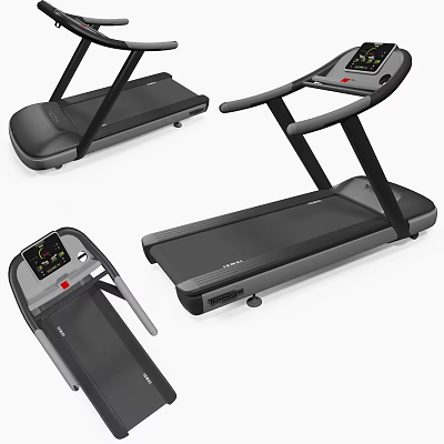 Modern Treadmill Fitness Equipment Fitness Equipment 3d model