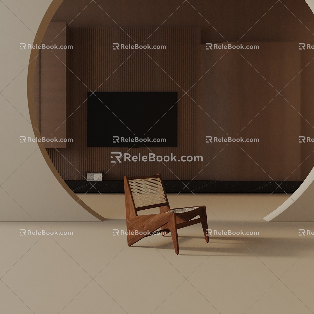 Modern Dining Chair 3d model