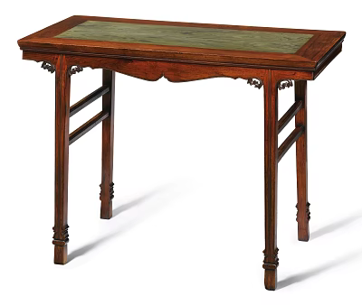 Chinese style bar case classic mahogany bar case wine table 3d model