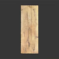 Rustic Solid Wood Table With Natural Grain And Sturdy Handcrafted Legs For Home Decor