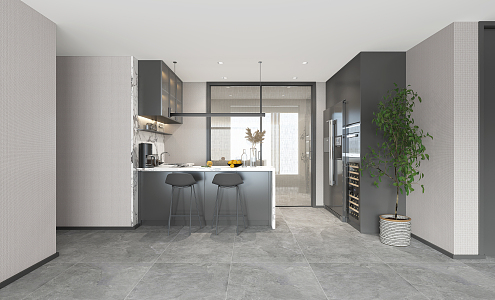 Modern Kitchen 3d model