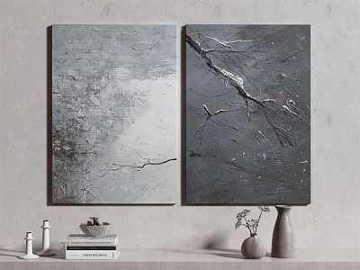 Quiet Decorative Paintings 3d model