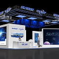 Sunsun CEEP Exhibition Booth With Modern Design LED Screens And Lighting