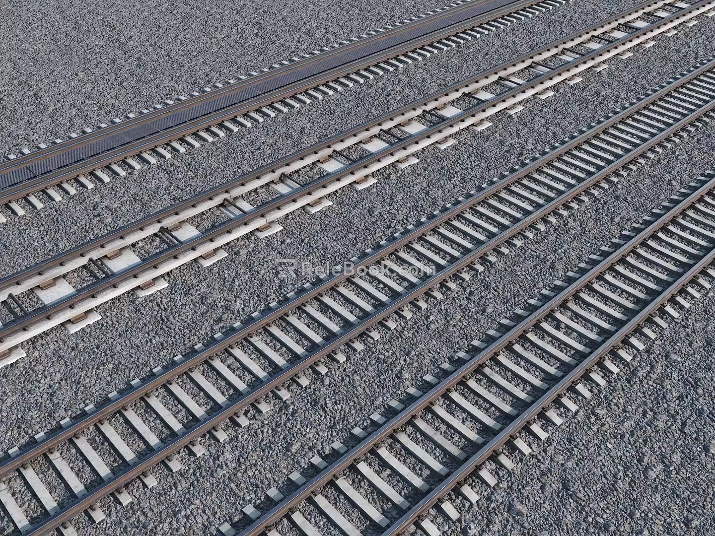 Rail Track 3d model