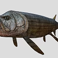 Prehistoric Aquatic Animal With Fierce Appearance Sharp Teeth And Streamlined Body