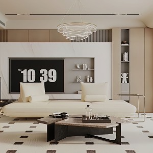 Living room 3d model