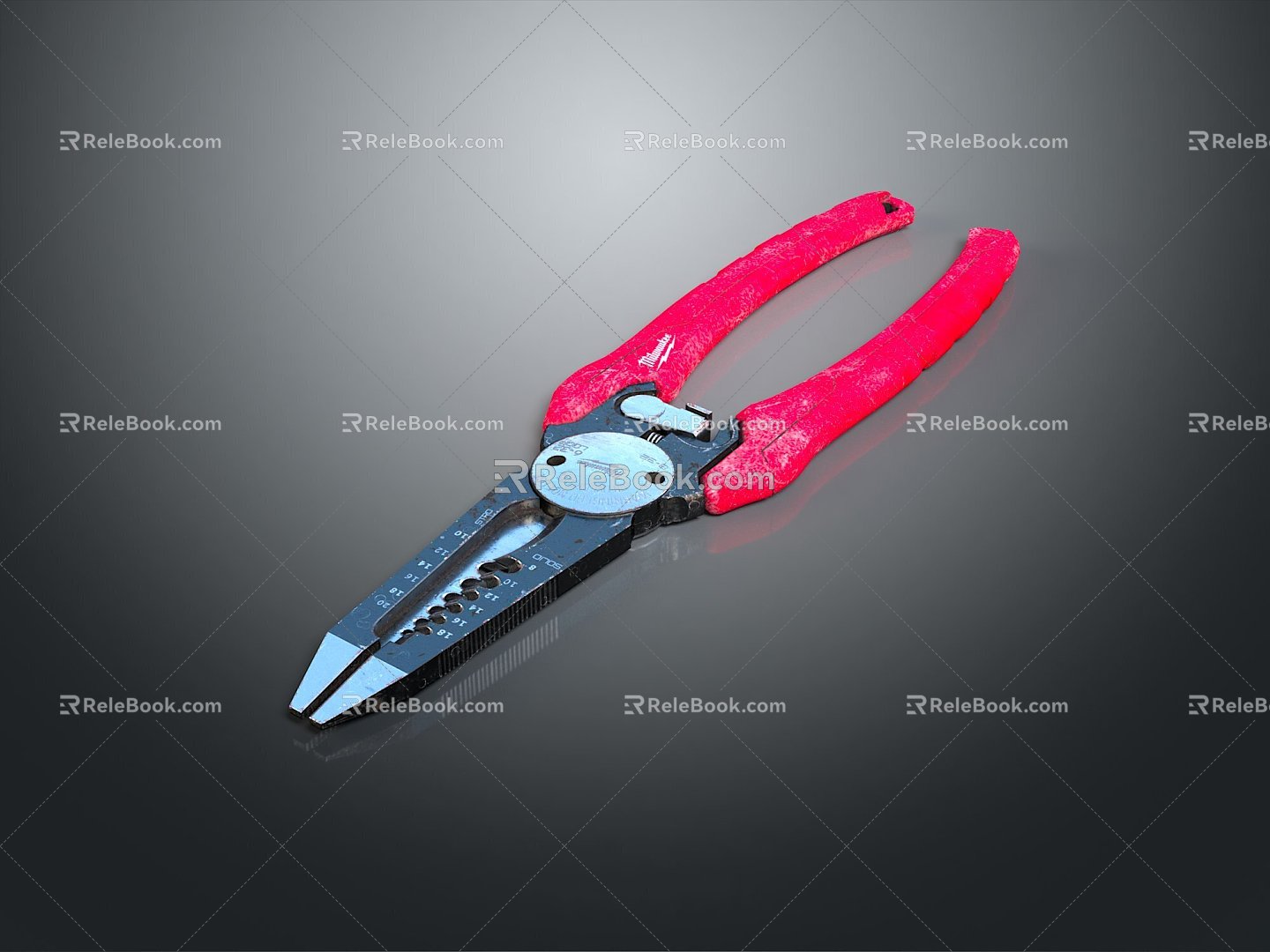 Pipe pliers wrench wrench wrench tool hardware tools processing tools furniture furniture realistic 3d model