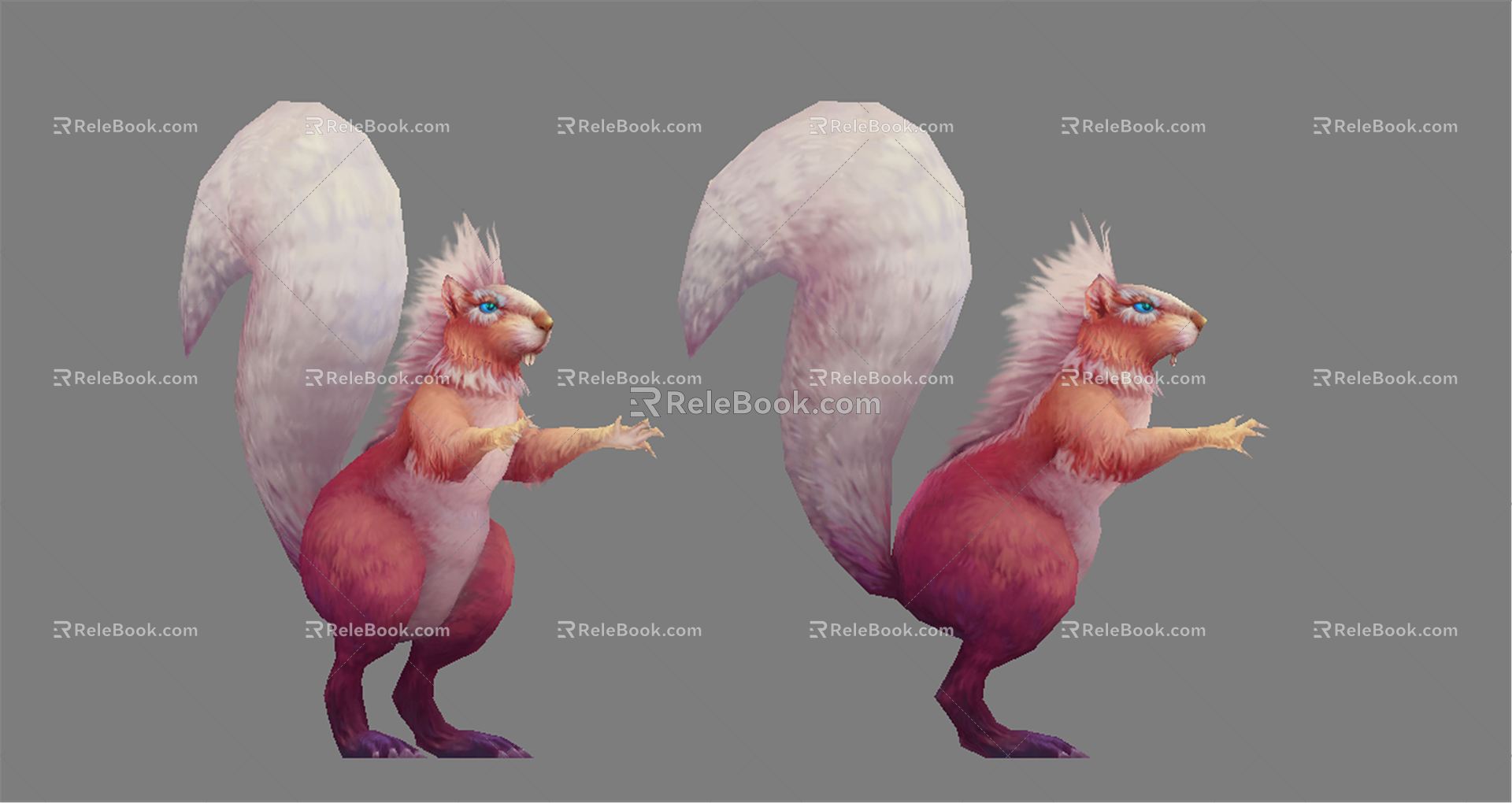 Modern Squirrel 3d model