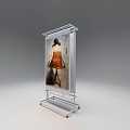 Multiple Modern Display Shelves Showcasing Framed Artworks In Exhibition Gallery