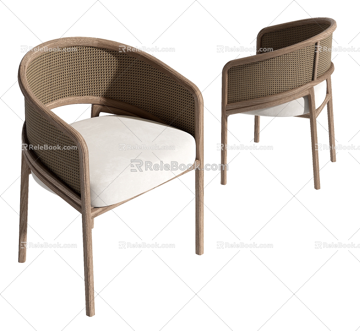 Quiet Wind Single Chair 3d model