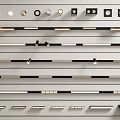 Various Modern Downlights And Spotlights With Black White Metal Designs For Home Interior