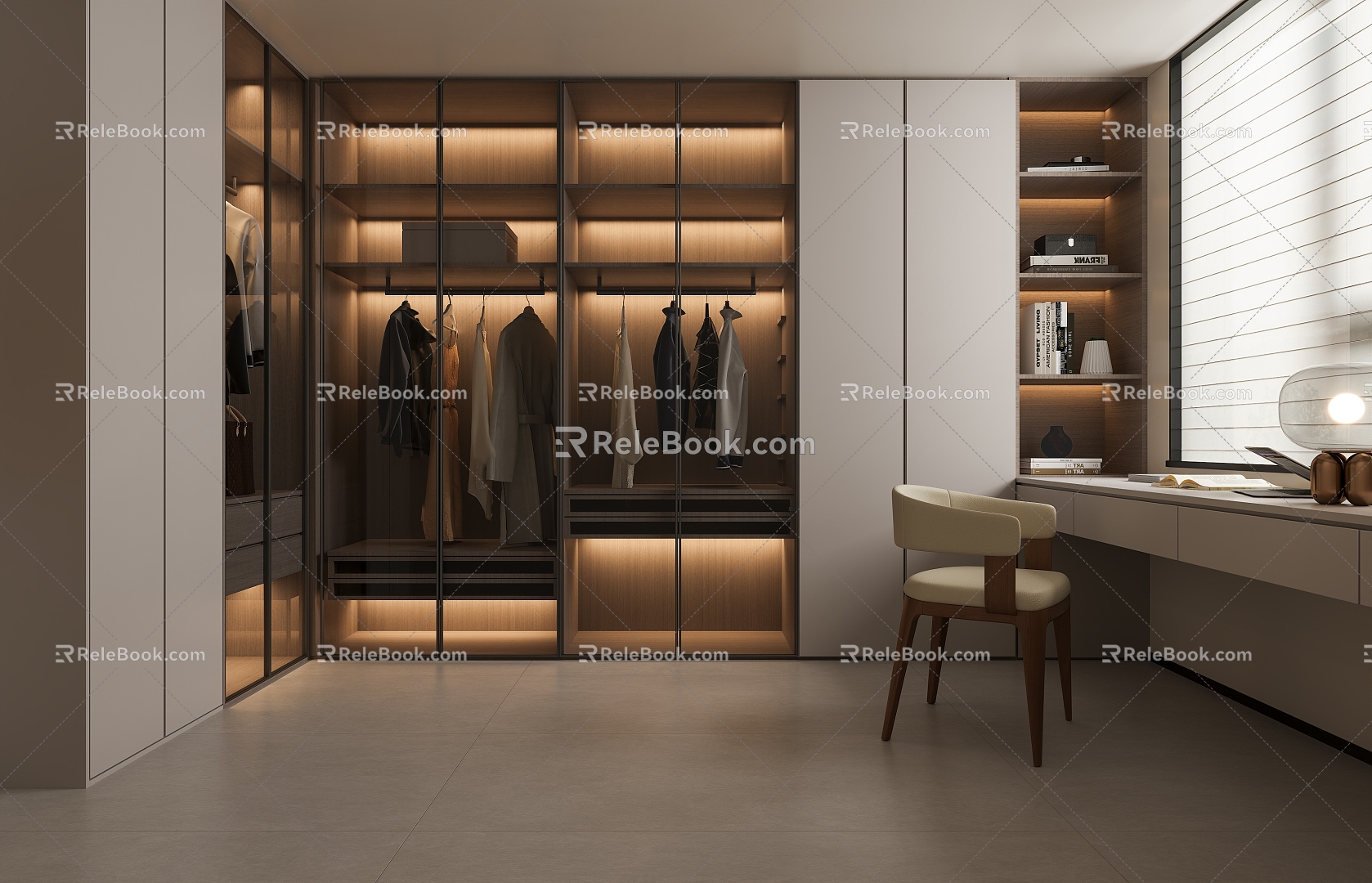 Cloakroom 3d model