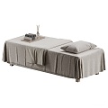 Modern Massage Bed Spa Massage Bed Single Bed 3d model