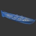 Modern Boat Small Boat Fishing Boat Speedboat 3d model