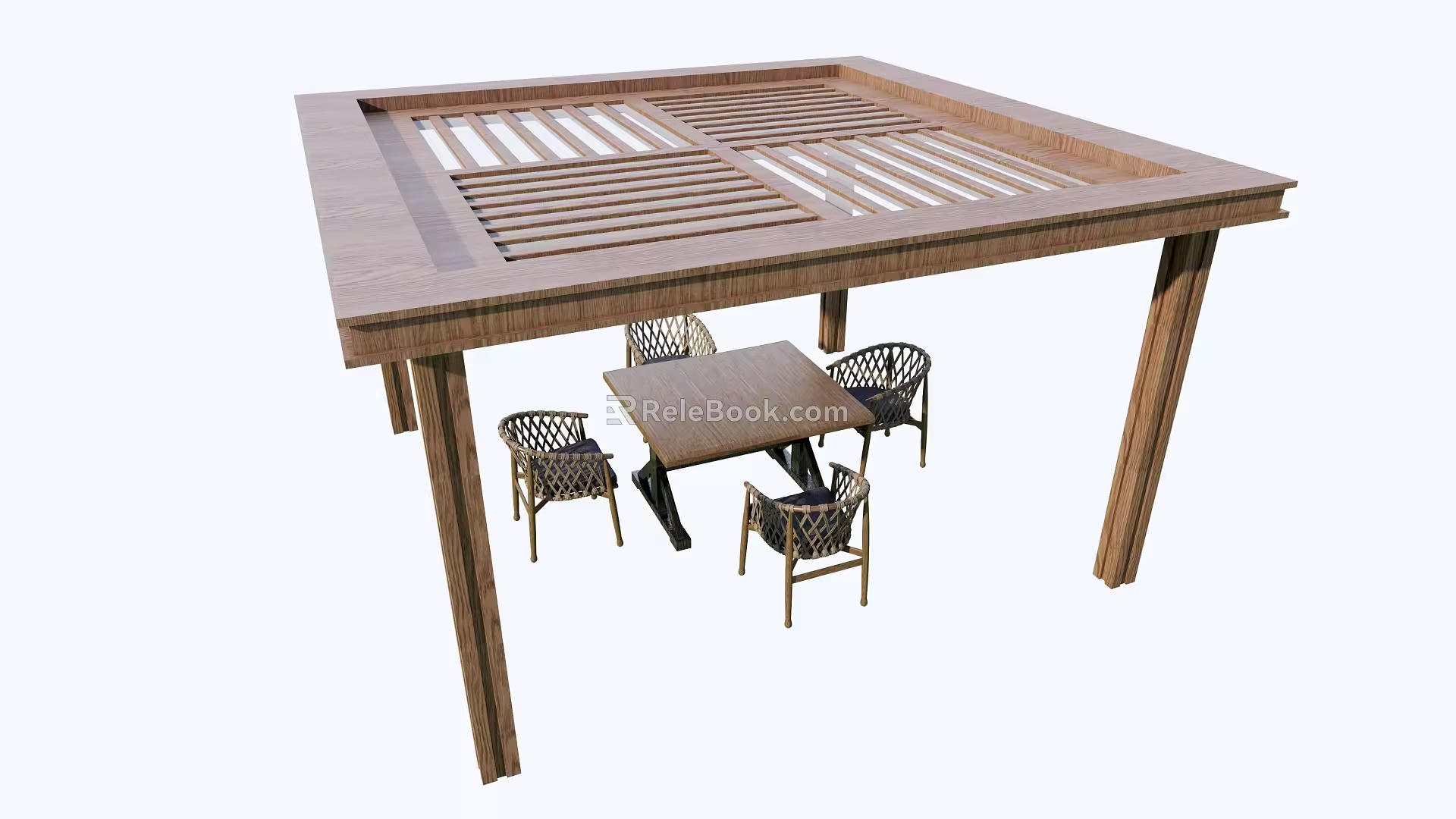 Modern Pavilion 3d model