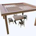 Modern Pavilion 3d model