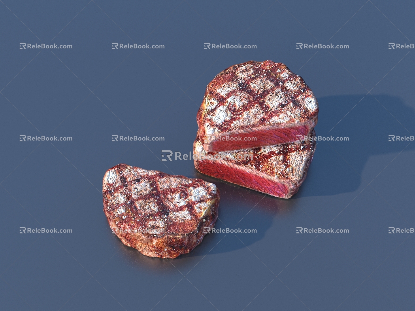 meat pork beef lamb meat slices model