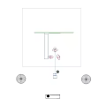 Sleek Modern Circular Chandelier Design With Illuminated LED Rings And Metal Frame