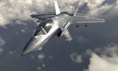 Lightning Fighter 3d model