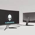 Modern display esports display 3d model