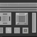 Various Types of Air Conditioner Vents with Different Design Styles