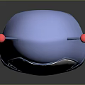 Robot Assistant Small Robot Butler 3d model