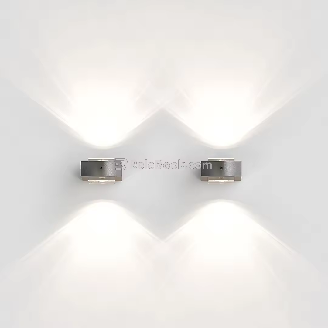 Modern wall lamp Casa 3d model