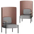 Ara single sofa 18 3d model