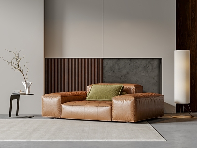 Modern single sofa 3d model