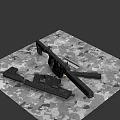 Vector Sub Machine Gun Tactical Weapon Design With Modern Features And Accessories