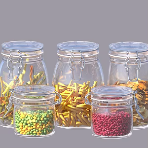 Food Dry Cereals 3d model