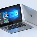 Laptops Tablets 3d model