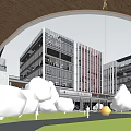 Style complex 3d model