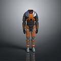 Sci-Fi Armor Alien Armor Sci-Fi Armor High-Tech Armor Futuristic Armor Alien Warrior Armor 3d model