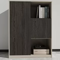 File Cabinet Low Cabinet Storage Cabinet Locker 3d model