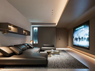 AV Room 3d model