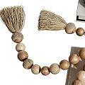 Minimalist Decorative Ornaments Set With Natural Twigs Vase Wooden Candle Holders And Ceramic Plate