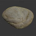 Natural Stone Material Piece With Rough Surface Natural Gray Color And Organic Texture