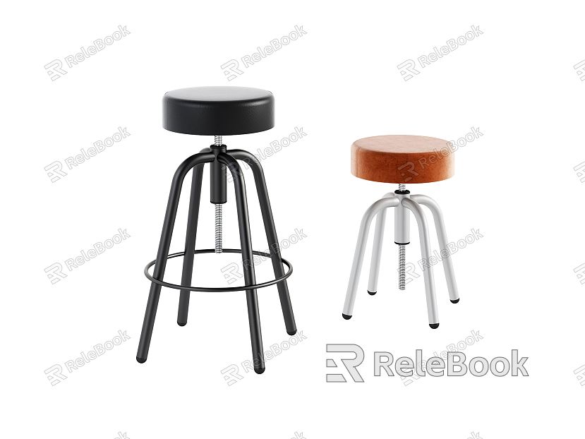 Modern Bar Stool Seat Stool Combination model