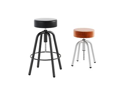 Modern Bar Stool Seat Stool Combination model