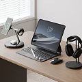 Modern Apple Tablet IPAD Mobile Phone Headset Wonderful Control Keyboard 3d model